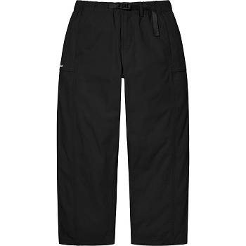 Black Supreme Belted Trail Pant Pants | ZA415DN