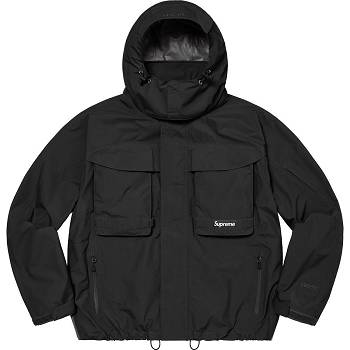 Black Supreme GORE-TEX PACLITE® Lightweight Shell Jackets | ZA447LH