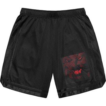 Black Supreme Ronin Mesh Shorts | ZA350MA