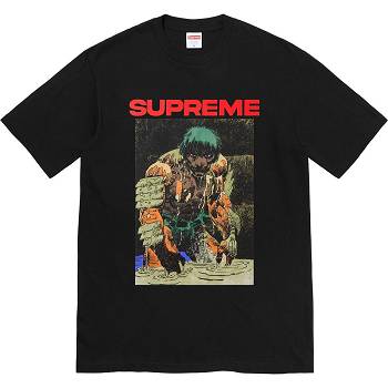 Black Supreme Ronin Tee T Shirts | ZA239LH