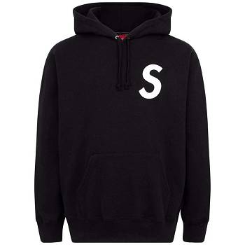 Black Supreme S Logo Split Hoodie | ZA469GL