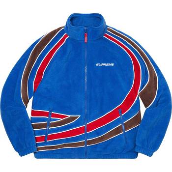 Blue Supreme Racing Fleece Jackets | ZA443GL
