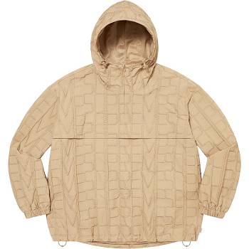 Brown Supreme Repeat Stitch Anorak Jackets | ZA440SO