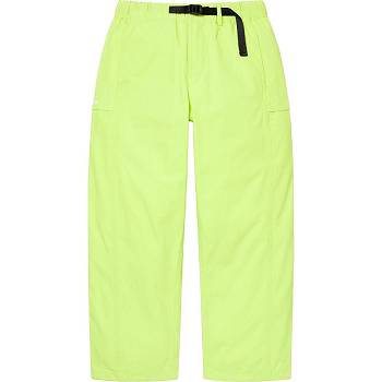 Green Supreme Belted Trail Pant Pants | ZA416FM