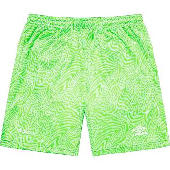 Green Supreme Jacquard Animal Print Soccer Shorts | ZA362SO