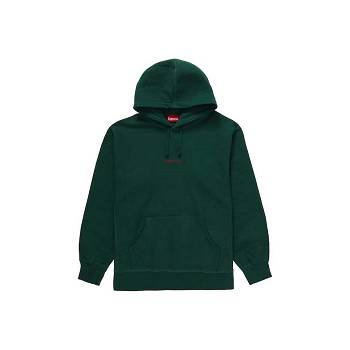 Green Supreme Number One Hooded Sweatshirts | ZA263JJ