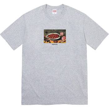Grey Supreme Strawberries Tee T Shirts | ZA249EX