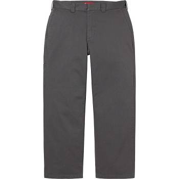 Grey Supreme Work Pant Pants | ZA419JJ