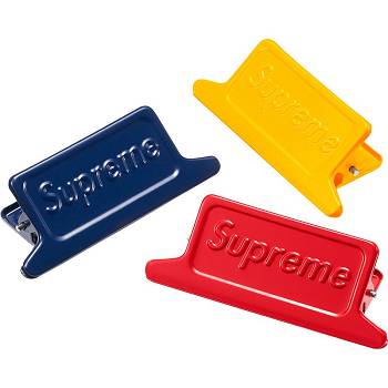 Multicolor Supreme Dulton Small Clips (Set of 3) Accessories | ZA186KI