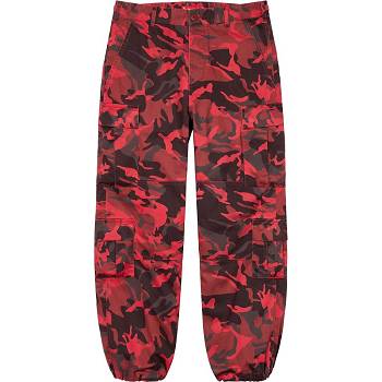 Red / Camo Supreme Cargo Pant Pants | ZA394KI