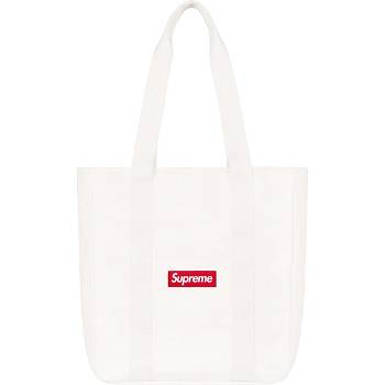 White Supreme Canvas Tote Bags | ZA168MA