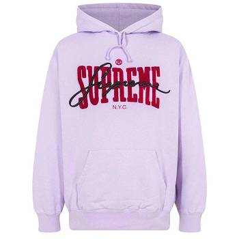 White Supreme Chenille Hoodie | ZA486YU
