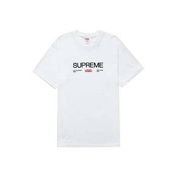 White Supreme Est. 1994 Logo T Shirts | ZA200YU