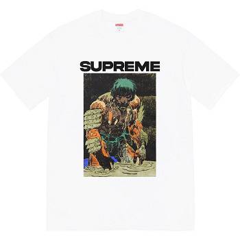 White Supreme Ronin Tee T Shirts | ZA237JJ