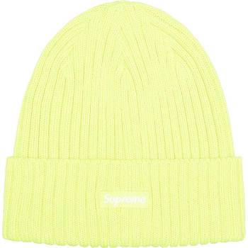 Yellow Supreme Overdyed Beanie Hats | ZA158HK